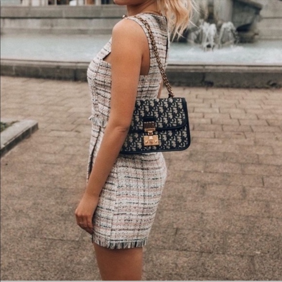 NWOT BLOGGERS FAVORITE TWEED SKORT DRESS— Zara - Picture 6 of 13